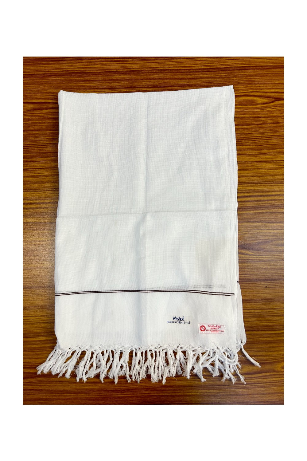 16% Discount! Kaitharikada - Pure Cotton NICE MATTY Pattern - 30 x 90 Inch - 1KK133SAR