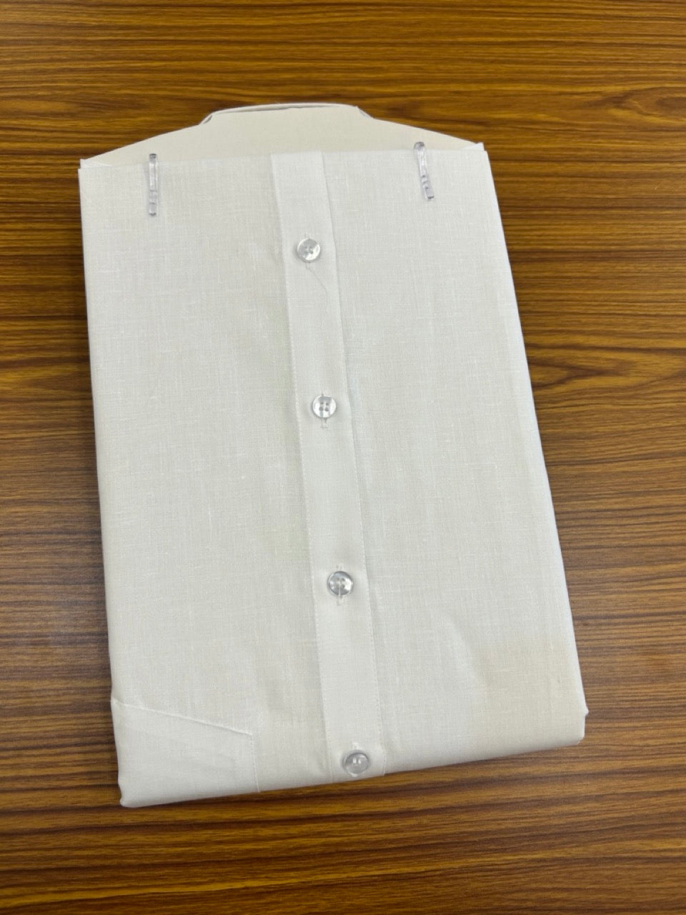 White Shirt - Half Sleeve - Linen Finish - Cotton - Kaitharikada Original - Politician Type - 1KK1001S