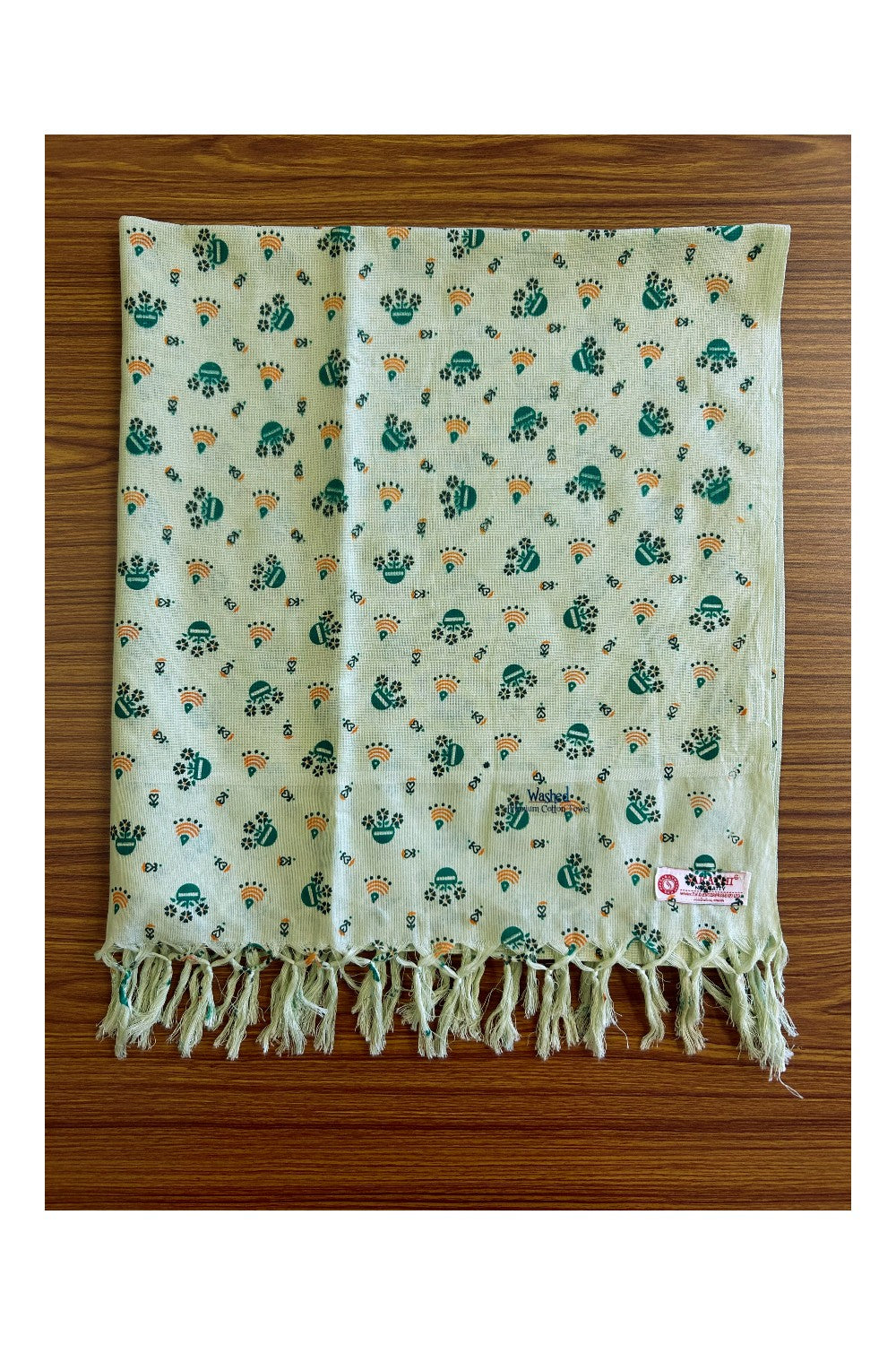 16% Discount! Kaitharikada - Pure Cotton NICE MATTY Pattern - 30 x 72 inch - 10KK132SAR