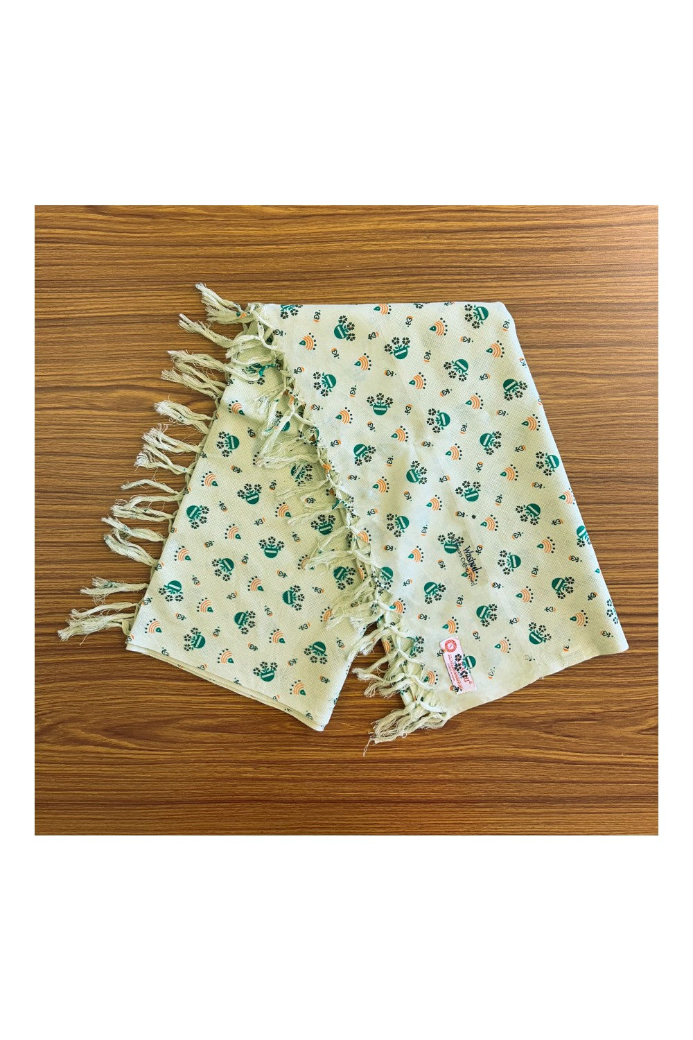16% Discount! Kaitharikada - Pure Cotton NICE MATTY Pattern - 30 x 72 inch - 10KK132SAR