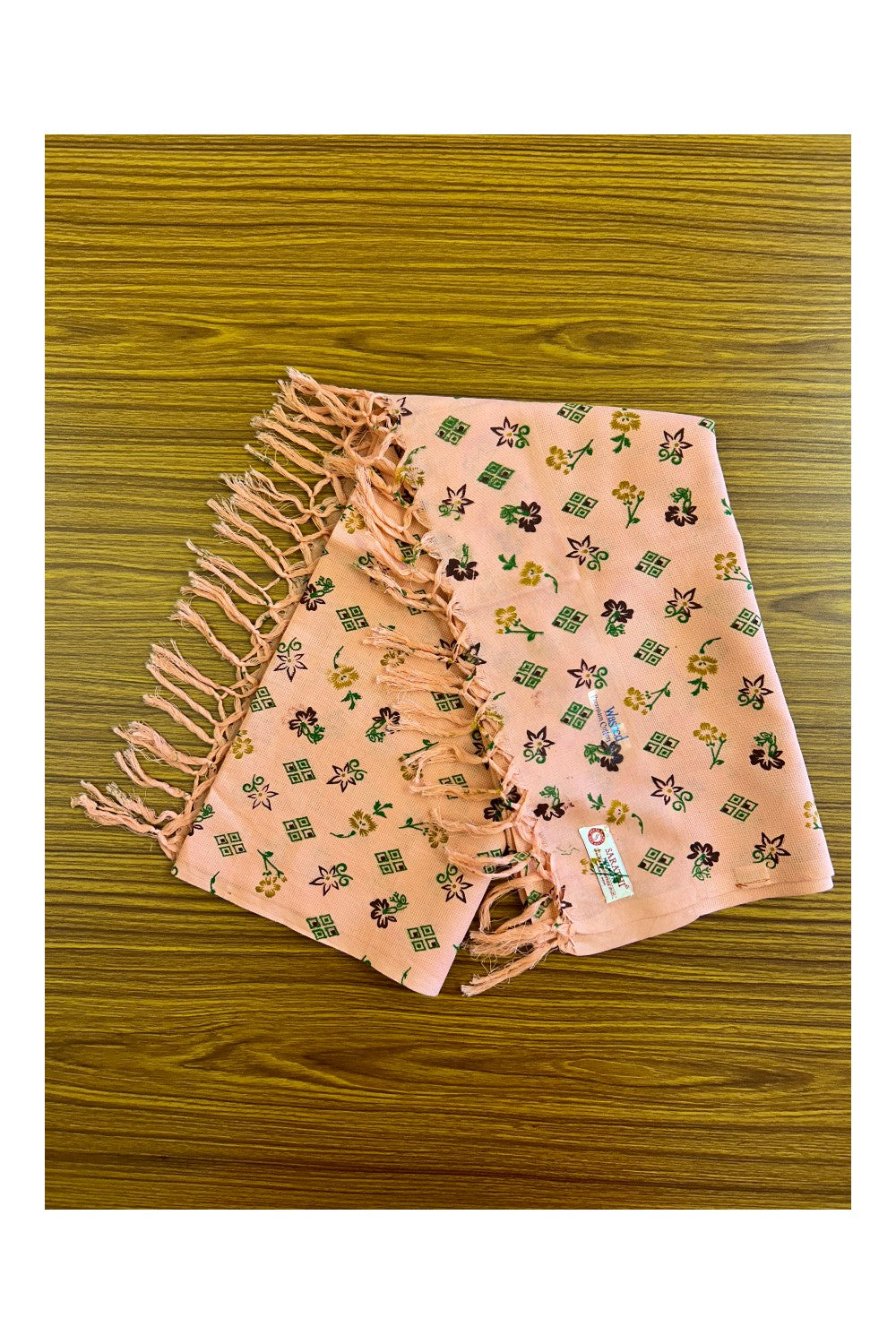16% Discount! Kaitharikada - Pure Cotton NICE MATTY Pattern - 30 x 72 inch - 11KK132SAR