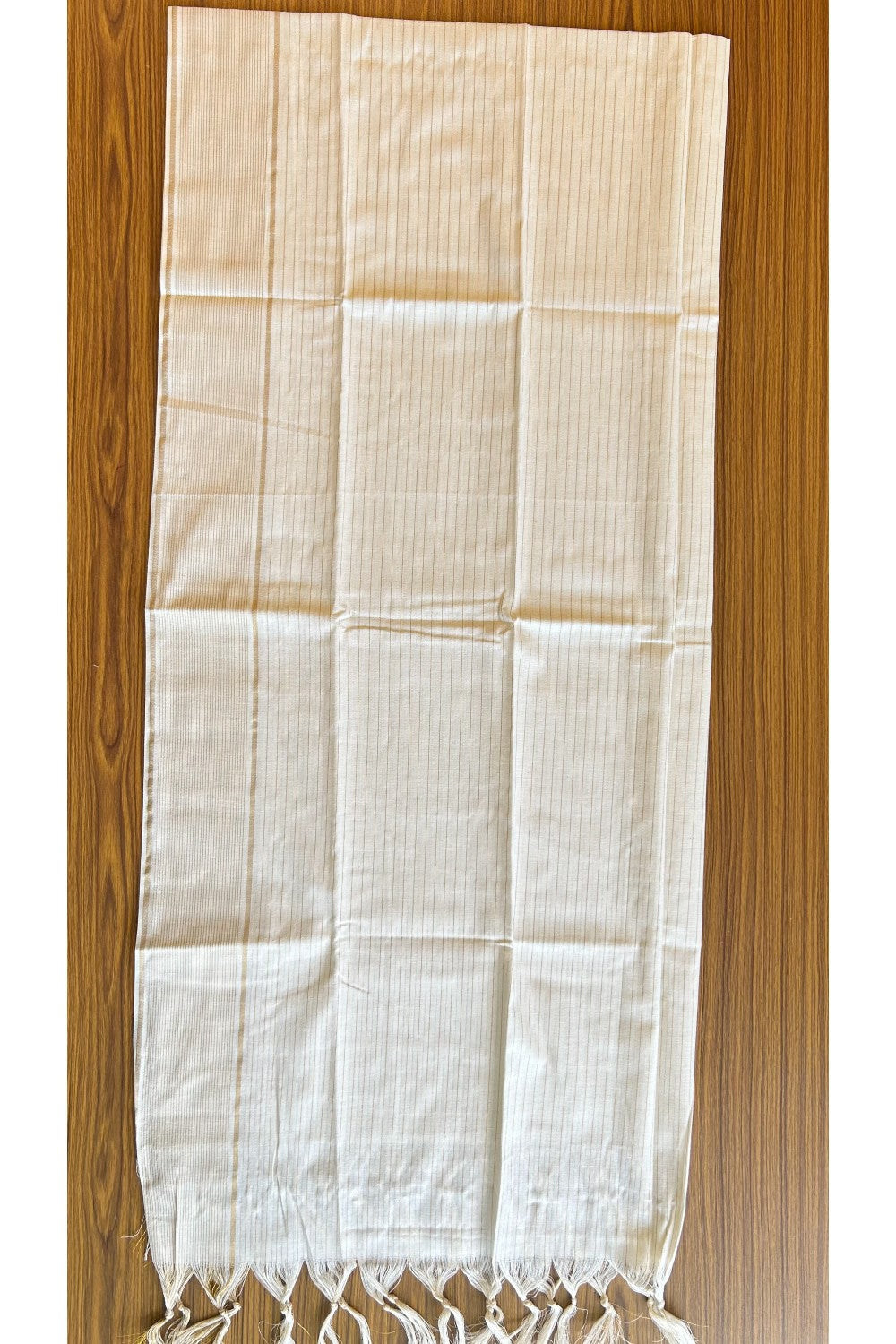 20% Discount ! Kaitharikada Traditional Kerala Style - Churidar Suit Material - Pure Cotton With Red Temple Design - 2KK505VIN