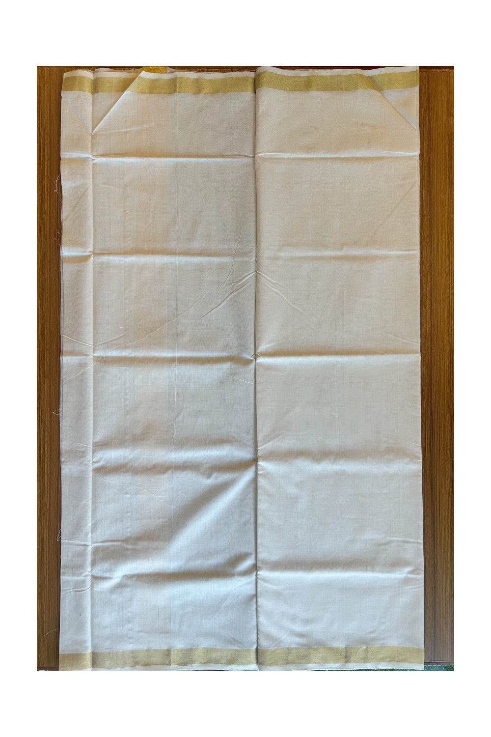 42% Discount !!! KaithariKada HANDLOOM UNAKKUPAAV Balaramapuram Kerala Saree for Women- 100% PURE Cotton with Gold Kasavu Kara - 2KK486KK