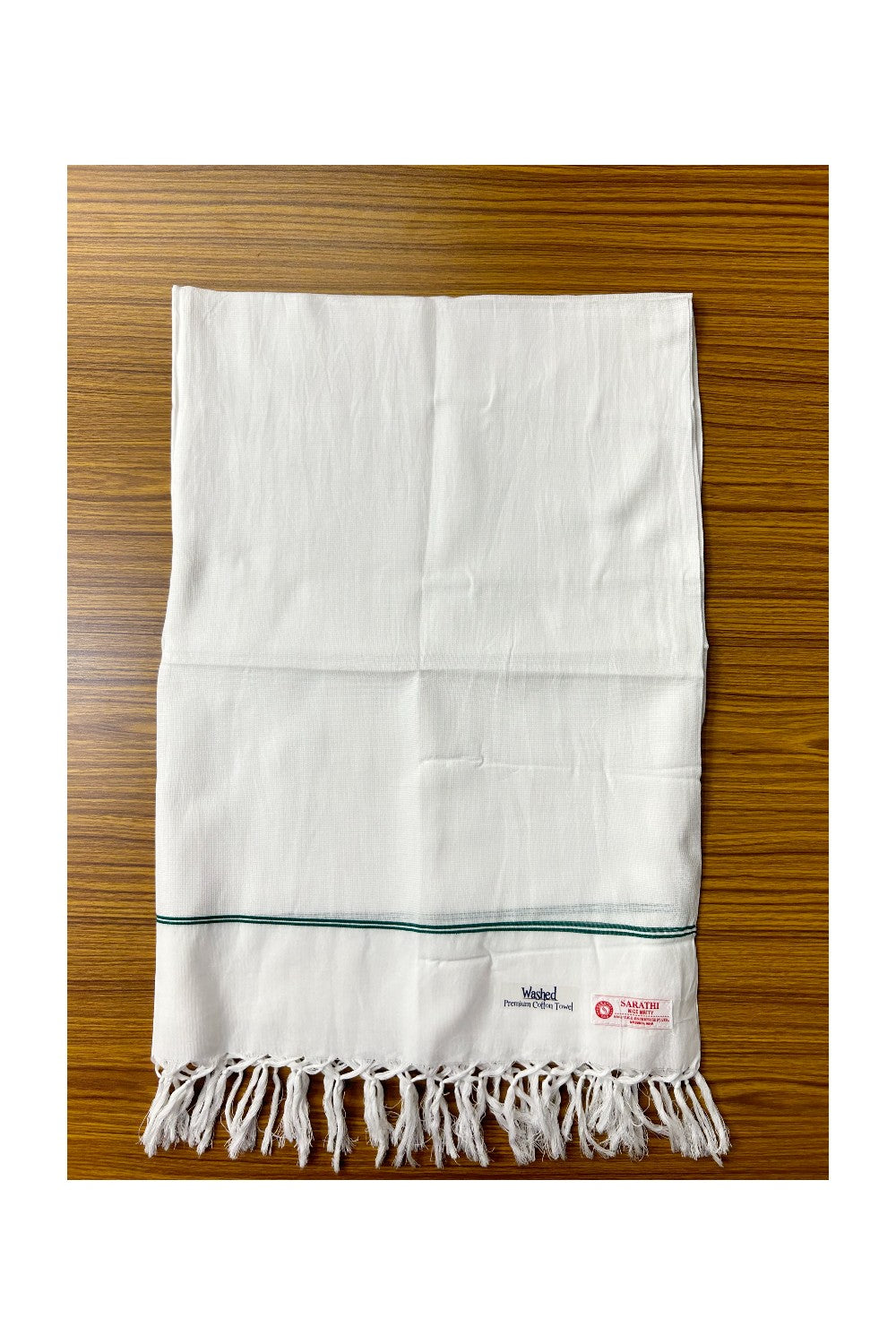 16% Discount! Kaitharikada - Pure Cotton NICE MATTY Pattern - 30 x 90 inch - 3KK133SAR