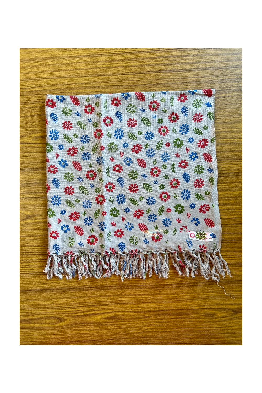 16% Discount! Kaitharikada - Pure Cotton NICE MATTY Print Pattern - 30 x 60 Inch - 5KK131SAR