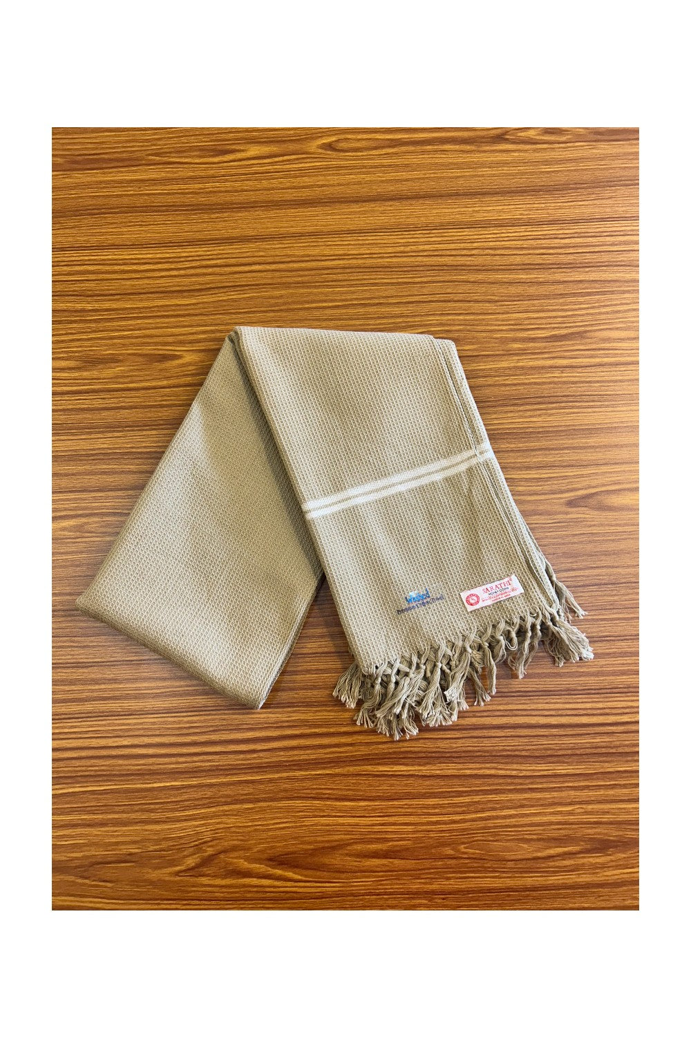 16% Discount! Kaitharikada - Pure Cotton Honey Comb Pattern - 30 x 60 inch - 5KK126SAR