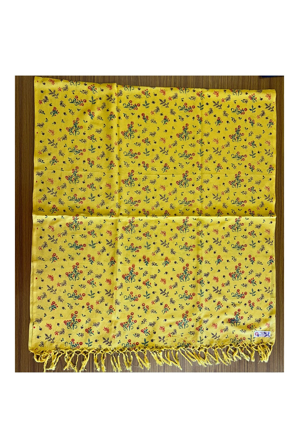 16% Discount! Kaitharikada - Pure Cotton NICE MATTY Pattern - 30 x 72 inch - 9KK132SAR