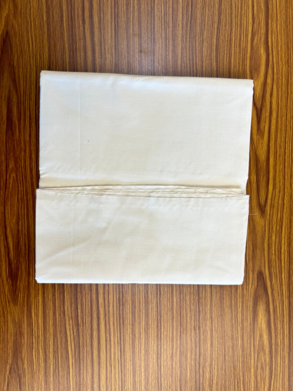 SIGNATURE Kaitharikada.com! PREMIUM COTTON SHIRT MATERIAL - OFF WHITE -2.25x1.29(m) (₹ 515 Per meter) - 1KK7003ASH
