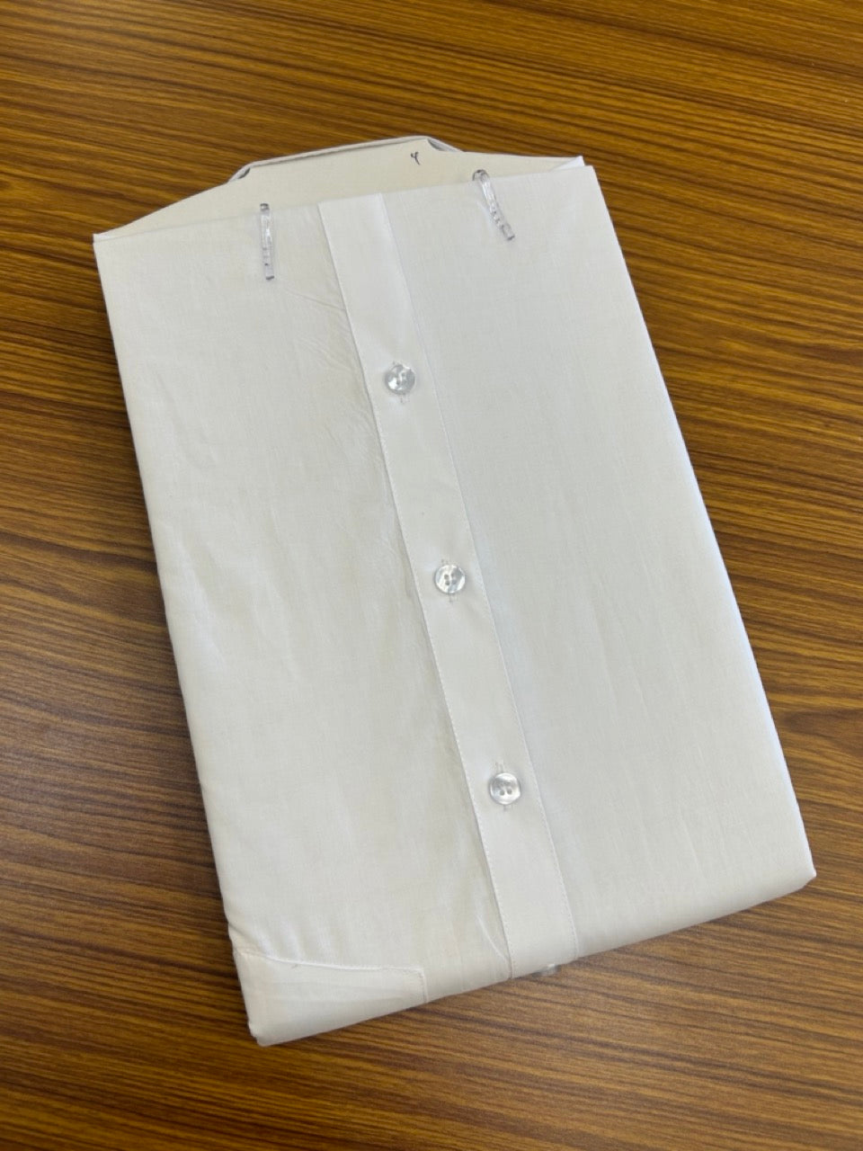 White Shirt - Half Sleeve - 100% Pure Cotton Mercerised - Kaitharikada Original - Politician Type - 4KK1001S