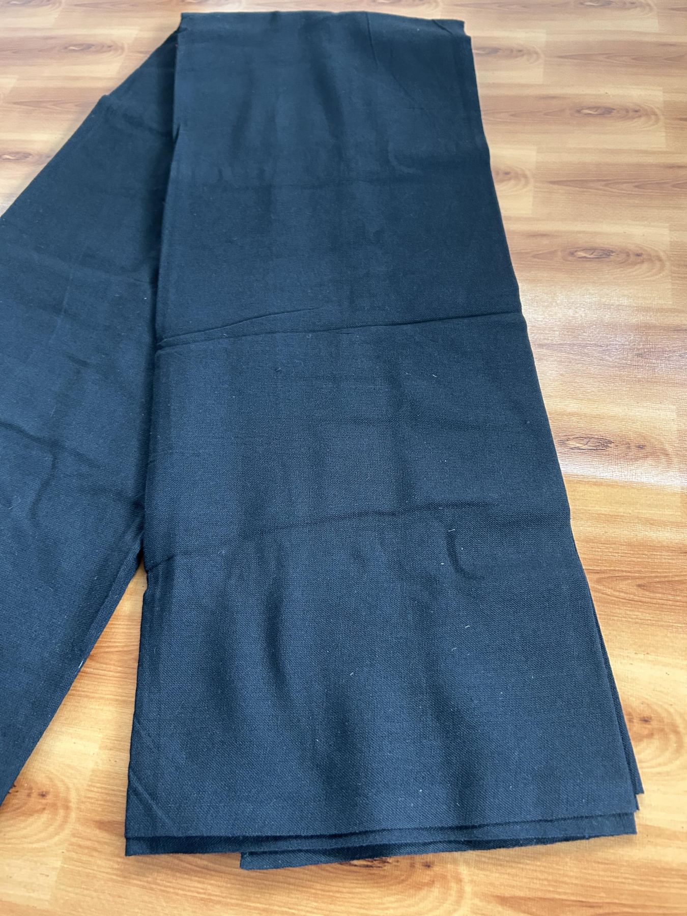 Kaitharikada - Single Kaily / Lungi - Mixed Cotton - 40s twisted - Black colour body (2 meter / 4 muzham) - 39 KK8055 SAT