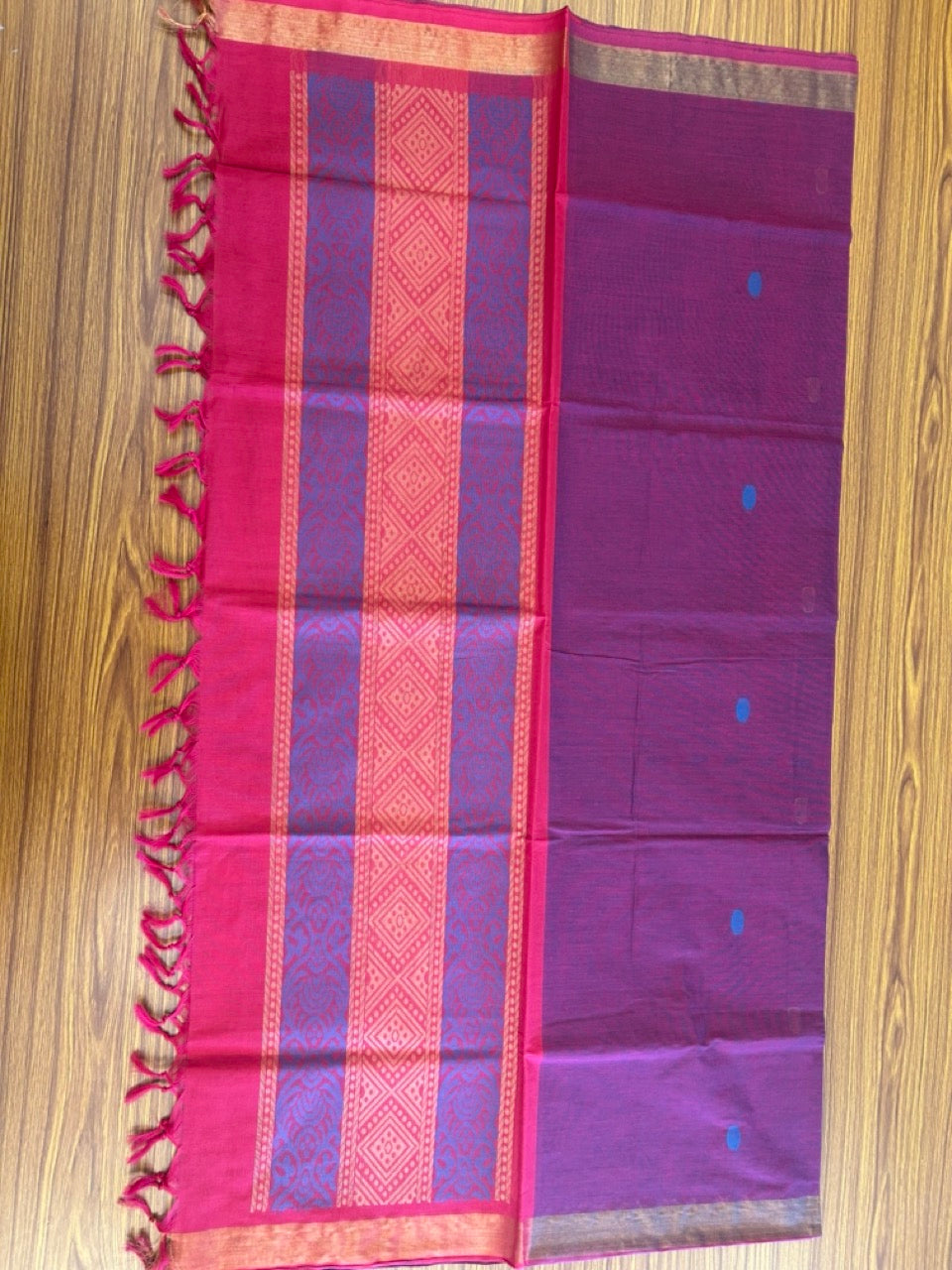 10%DISCOUNT!! Kaitharikada Traditional Kerala Style - Cotton Churidar Suit Material - Multi colour design - 3KK4003KHA