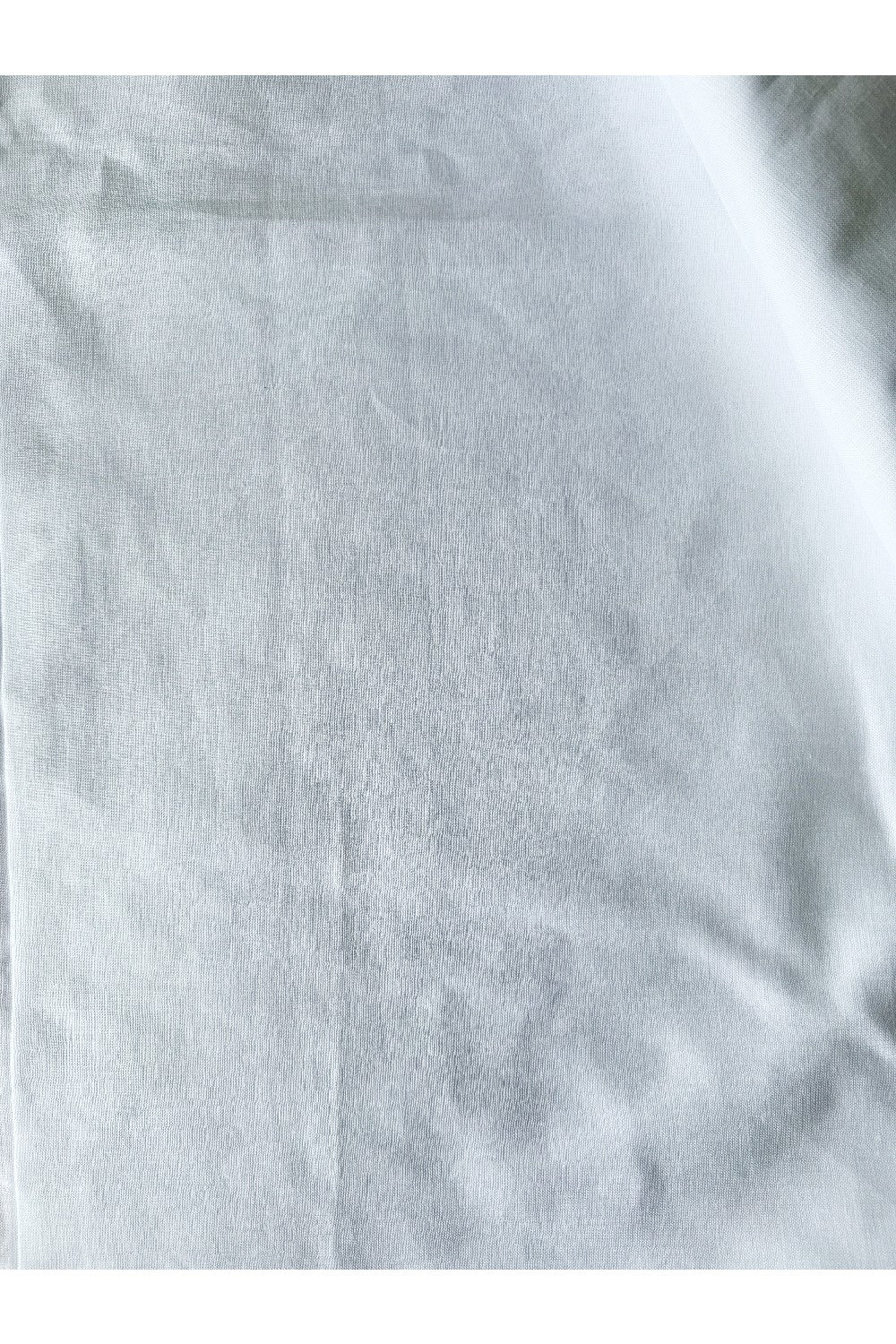 6. LINEN 💯 Kaitharikada Exclusive! PURE White Pure LINEN Shirt Material 150(cm) width- (₹ 1698 per meter) - 1KK7005GOP