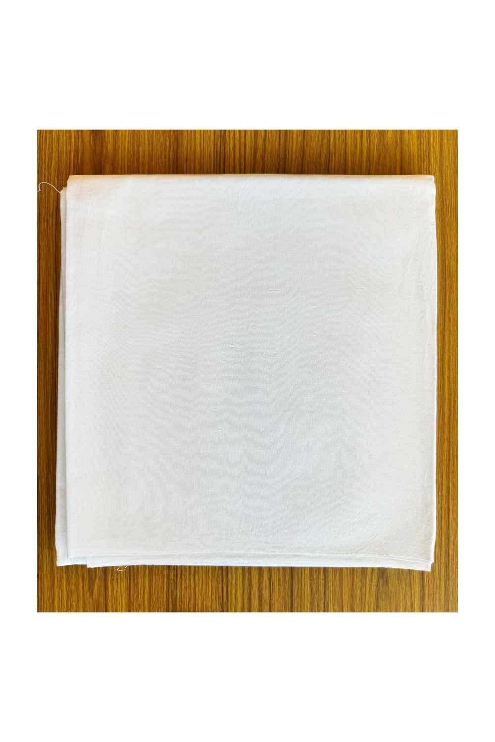 4. Original KHADI Kerala HANDLOOM Cotton Material - Kaitharikada Exclusive Product - PURE White PURE Cotton Shirt Material 2.5x1.29(m) (₹ 879 per meter) - 4KK01KAI