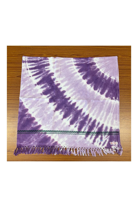 16% Discount! Kaitharikada - Pure Cotton Blotting Pattern - 30 x 60 inch - 11KK124SAR