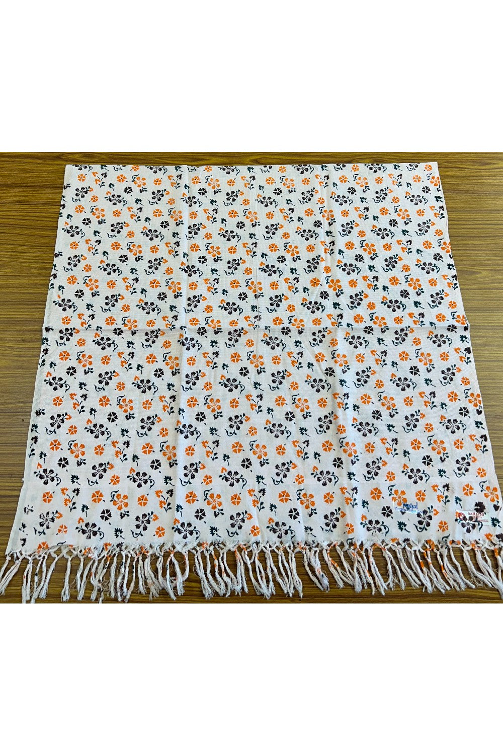 16% Discount! Kaitharikada - Pure Cotton NICE MATTY Pattern - 30 x 60 Inch - 11KK131SAR