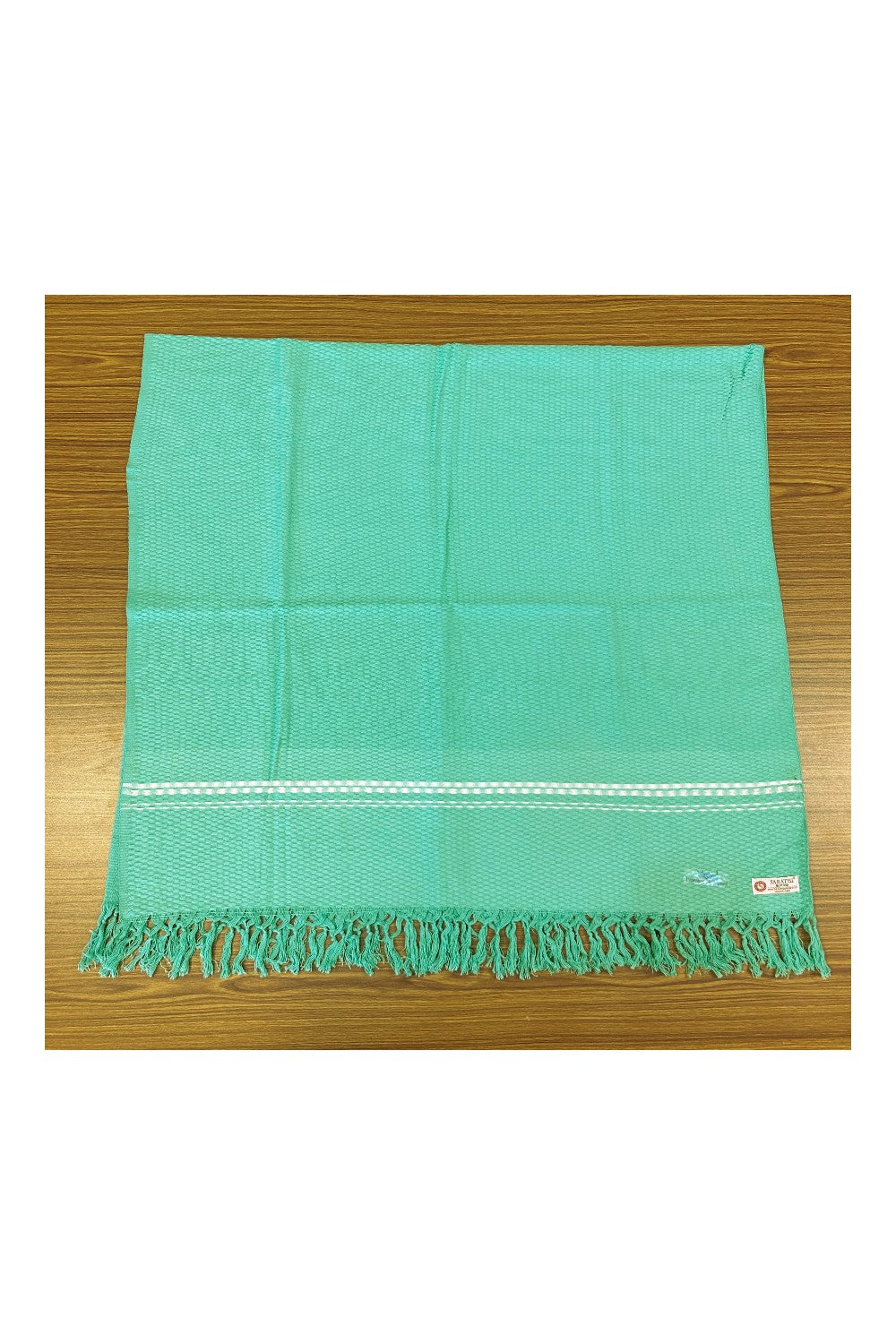 16% Discount! Kaitharikada - Pure Cotton Blotting Pattern - 30 x 60 Inch - 3KK124SAR