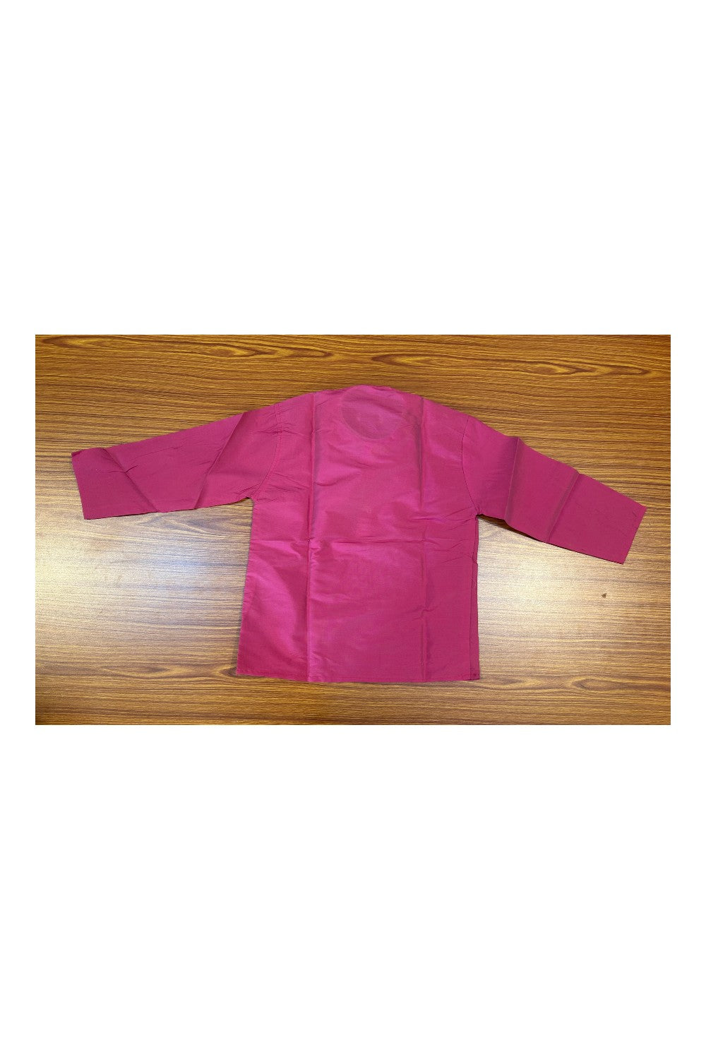 10% DISCOUNT !!! Kaitharikada -Traditional South Indian Kids Silk kurta & Mund- Dusty pink kurta Off white Kasavu Mund Age 7- 3KK116YUV7