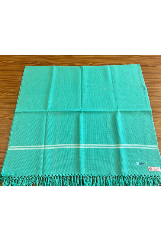 16% Discount! Kaitharikada - Pure Cotton Honey Comb Pattern - 30 x 60 inch- 4KK126SAR