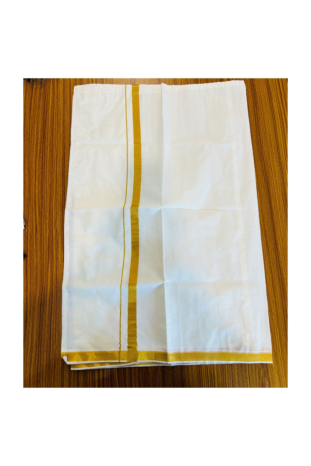 10% DISCOUNT !!! Kaitharikada-Traditional South Indian Kids Silk Shirt & Mund -  Royal purple Shirt Off white Kasavu Mund Age 6- 4KK113YUV6