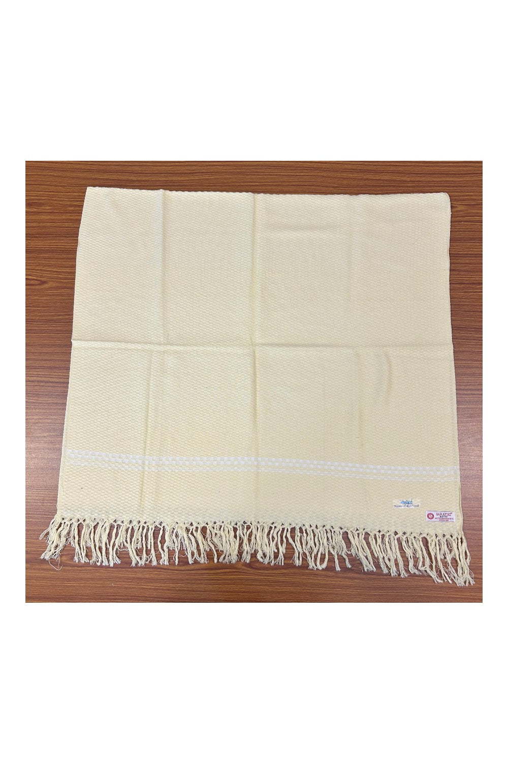 16% Discount! Kaitharikada - Pure Cotton Blotting Pattern - 30 x 60 inch - 5KK124SAR