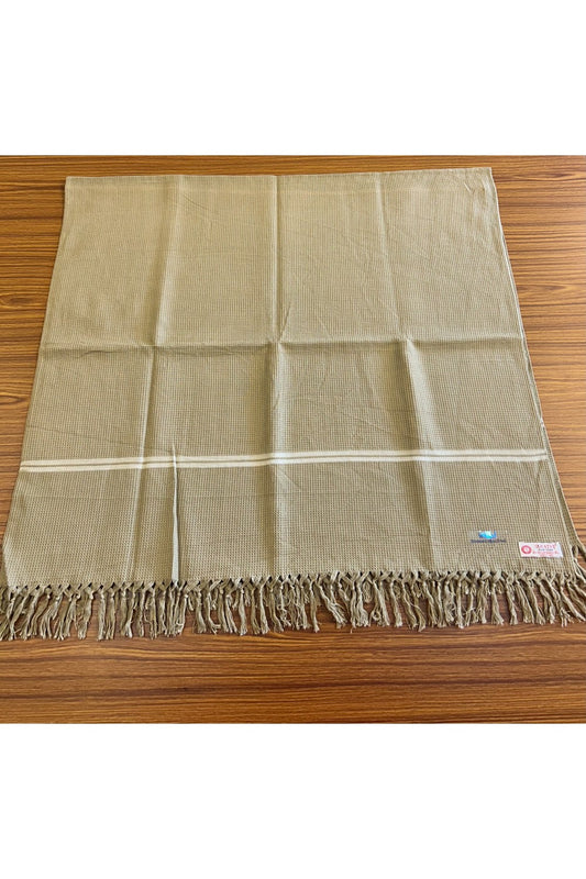 16% Discount! Kaitharikada - Pure Cotton Honey Comb Pattern - 30 x 60 inch - 5KK126SAR