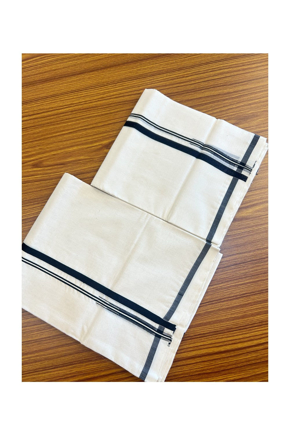 49% Discount!!! KaithariKada HANDLOOM UNAKKUPAAV Balaramapuram - 100% Cotton Puliyilakkara Chutty -  SINGLE Set Mundu for Women - BLACK - 5KK454RAV