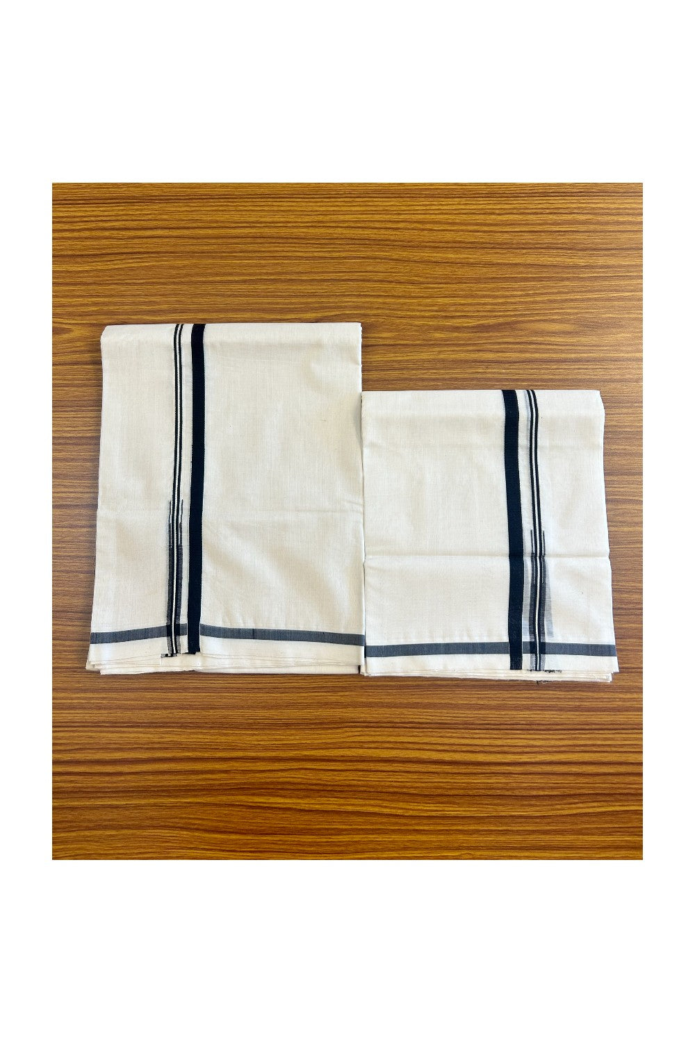 49% Discount!!! KaithariKada HANDLOOM UNAKKUPAAV Balaramapuram - 100% Cotton Puliyilakkara Chutty -  SINGLE Set Mundu for Women - BLACK - 5KK454RAV
