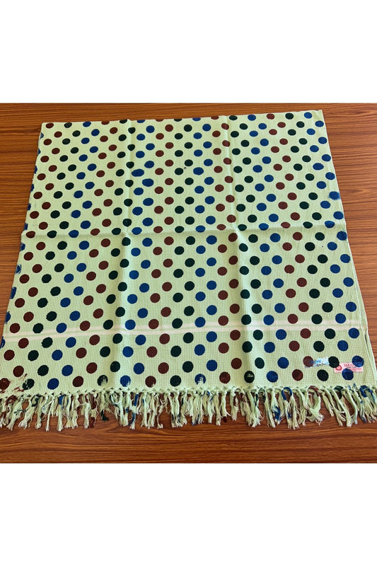 16% Discount! Kaitharikada - Pure Cotton Honey Comb Pattern - 30 x 60 inch- 6KK126SAR