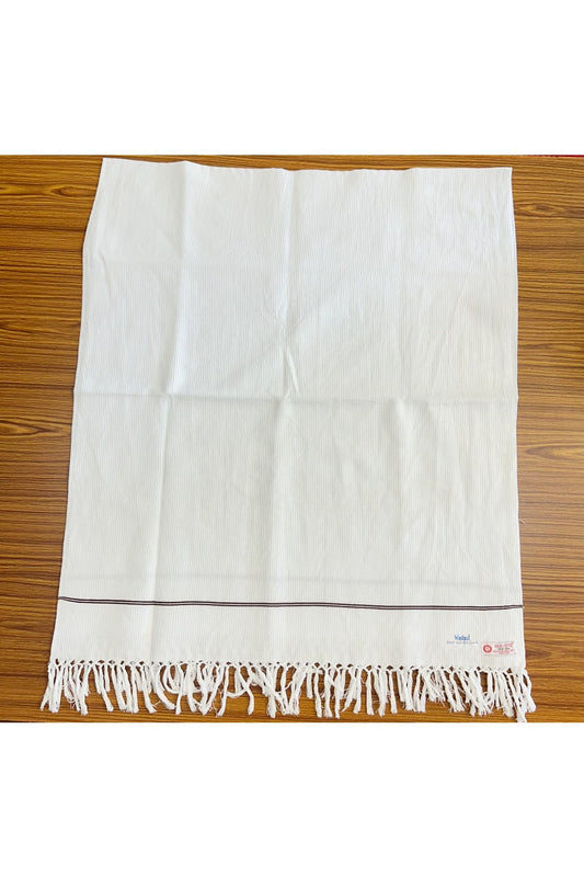 16% Discount! Kaitharikada - Pure Cotton Honey Comb Pattern - 30 x 72 cm - 8KK127SAR