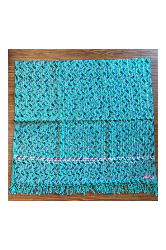 16% Discount! Kaitharikada - Pure Cotton Blotting Pattern - 30 x 60 inch - 8KK124SAR