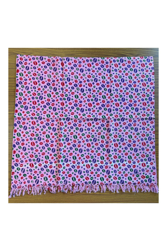 16% Discount! Kaitharikada - Pure Cotton Blotting Pattern - 30 x 60 inch - 9KK124SAR