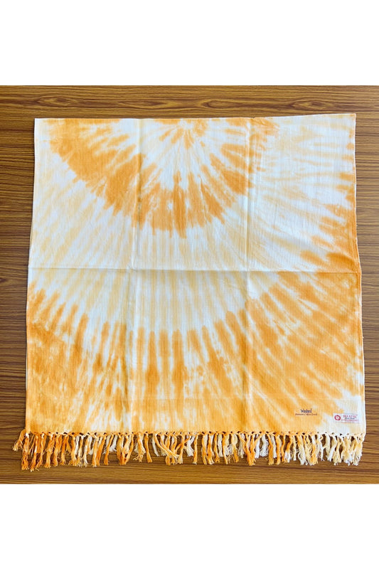 16% Discount! Kaitharikada - Pure Cotton Honey Comb Pattern - 30 x 60 inch - 9KK126SAR