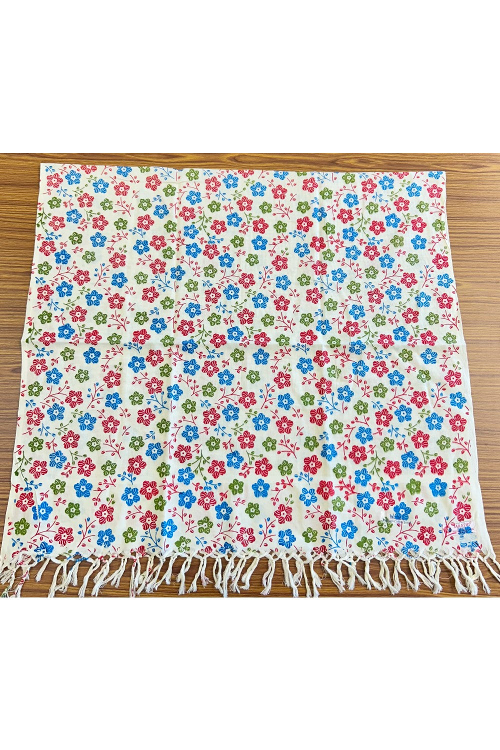 16% Discount! Kaitharikada - Pure Cotton NICE MATTY Pattern - 30 x 60 Inch - 9KK131SAR