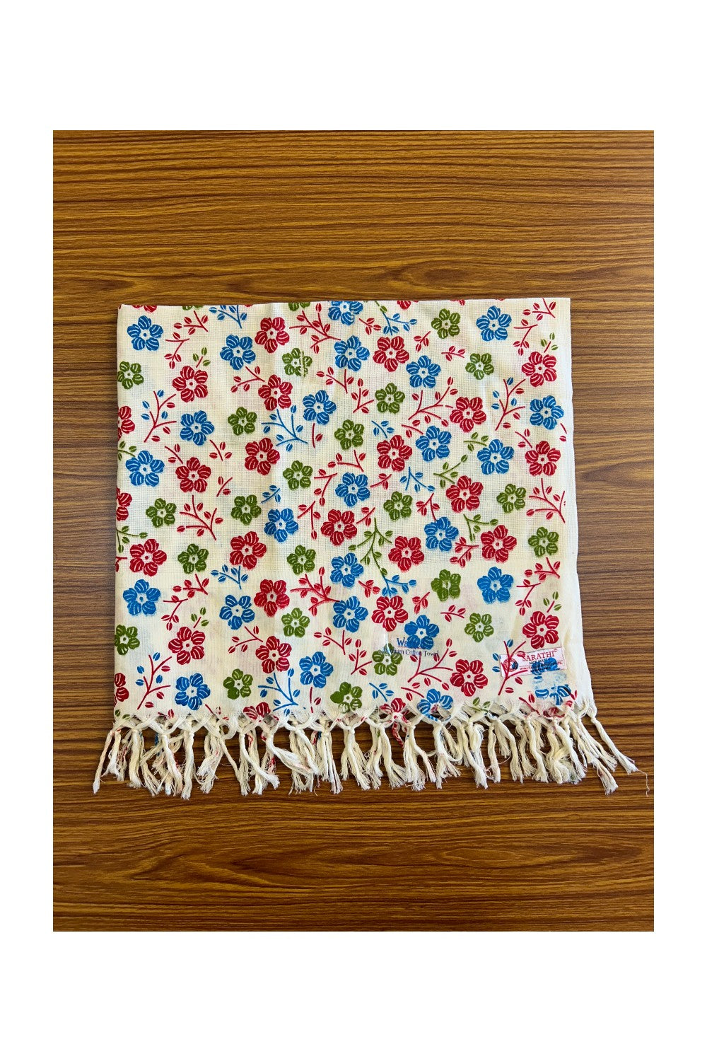 16% Discount! Kaitharikada - Pure Cotton NICE MATTY Pattern - 30 x 60 Inch - 9KK131SAR