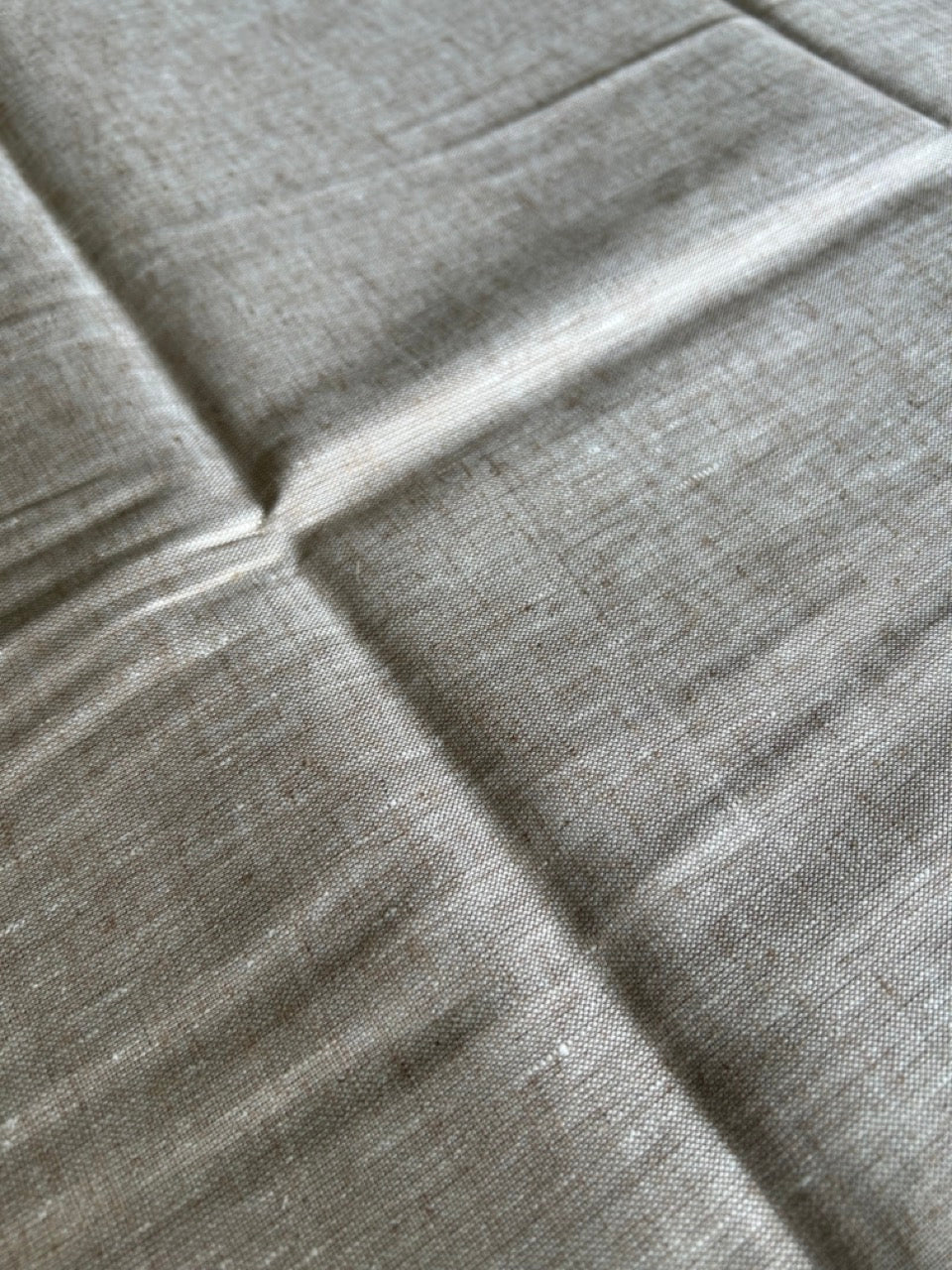 NEW! Kaitharikada Shirt Meterial - Light Brown Linen Shirt & Kurta Material 200x150(cm) (₹ 2,280 Per meter) - 1KK7002SAR