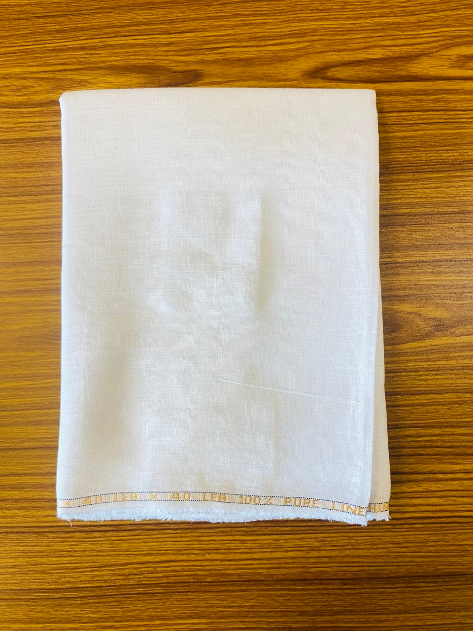 19% Discount !! NEW! Kaitharikada SHIRT & Kurta MATERIAL -PURE WHITE- Politician White Colour 40 Lea 100% Pure - 200x150(cm) (₹ 1847 Per meter) - 4KK7004SAR