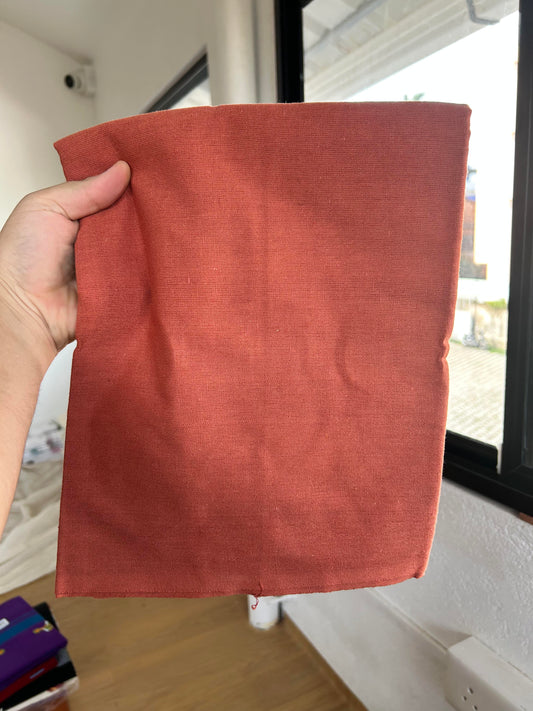 Kaitharikada - Single Kaily / Lungi - Mixed Cotton - 40s twisted - Light Kavi colour body (2 meter / 4 muzham) - 1 KK5426 SAT