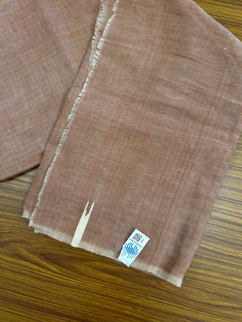 Kaitharikada - Handloom Pure Cotton Kerala Towel - Thorthu - Brown Body & Chutty Kara - 4 KK5198 ELA