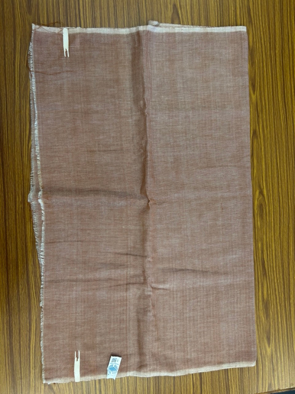 Kaitharikada - Handloom Pure Cotton Kerala Towel - Thorthu - Brown Body & Chutty Kara - 4 KK5198 ELA