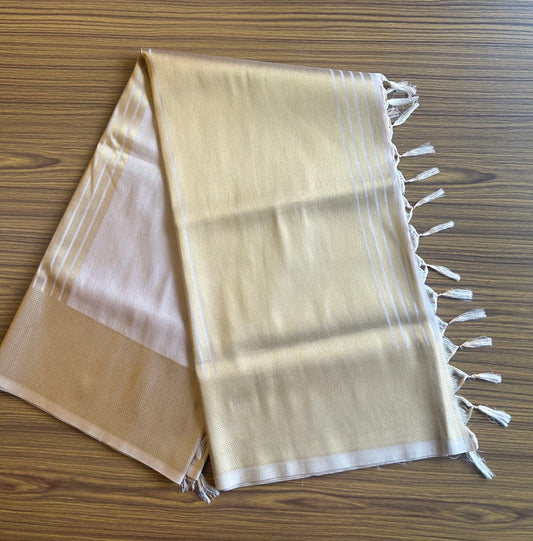 Kaitharikada Traditional Kerala Saree - Kasav Tissue - 14 inch Kasavu Kara - 2KK1000KAN