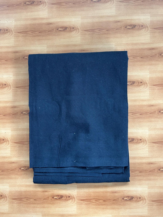 Kaitharikada - Single Kaily / Lungi - Mixed Cotton - 40s twisted -  Black colour body (2 meter / 4 muzham) - 39 KK8055 SAT