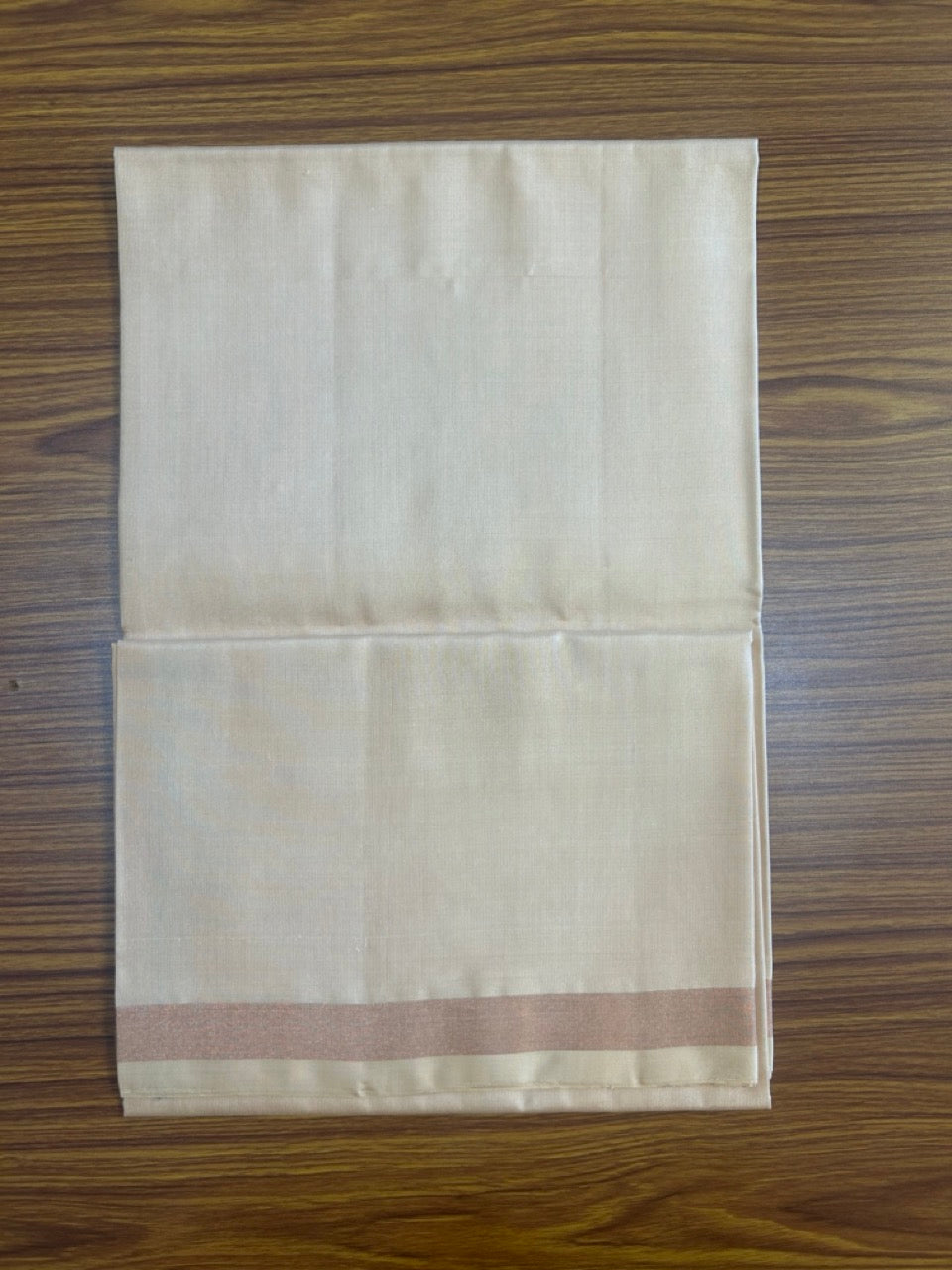 10% Discount!!! Kaitharikada Traditional Kerala Style - PURE SILK Churidar Suit Material - Ash Blue ,Sand Brown & Pink kasav Design - 13KK4003KHA