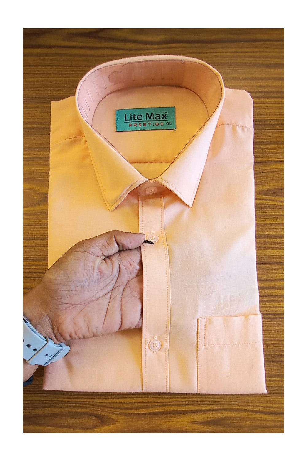 Kaitharikada- 100%  Cotton PEACH   PRESTIGE  FULL  Sleeve-18.