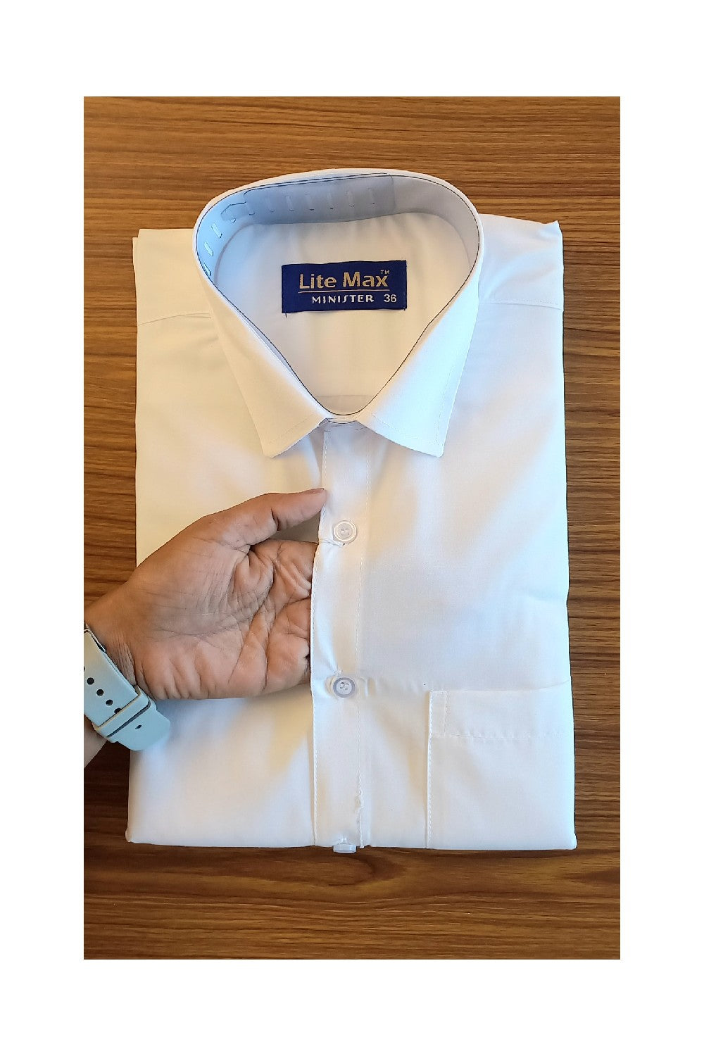 Kaitharikada- 100% PURE WHITE  MINISTER FULL  Sleeve-67.